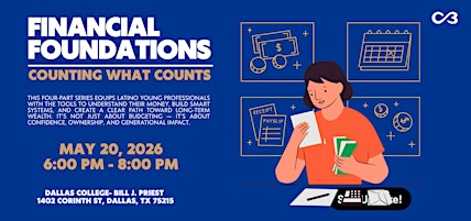 Financial Foundations: Counting What Counts | Dallas College Bill J. Priest Center