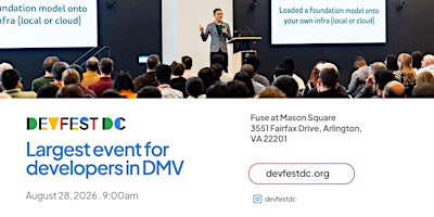 DevFest DC 2026 - Build Edition | Fuse at Mason Square