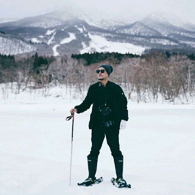 Fun Snow Trekking in Niigata Ski Park.