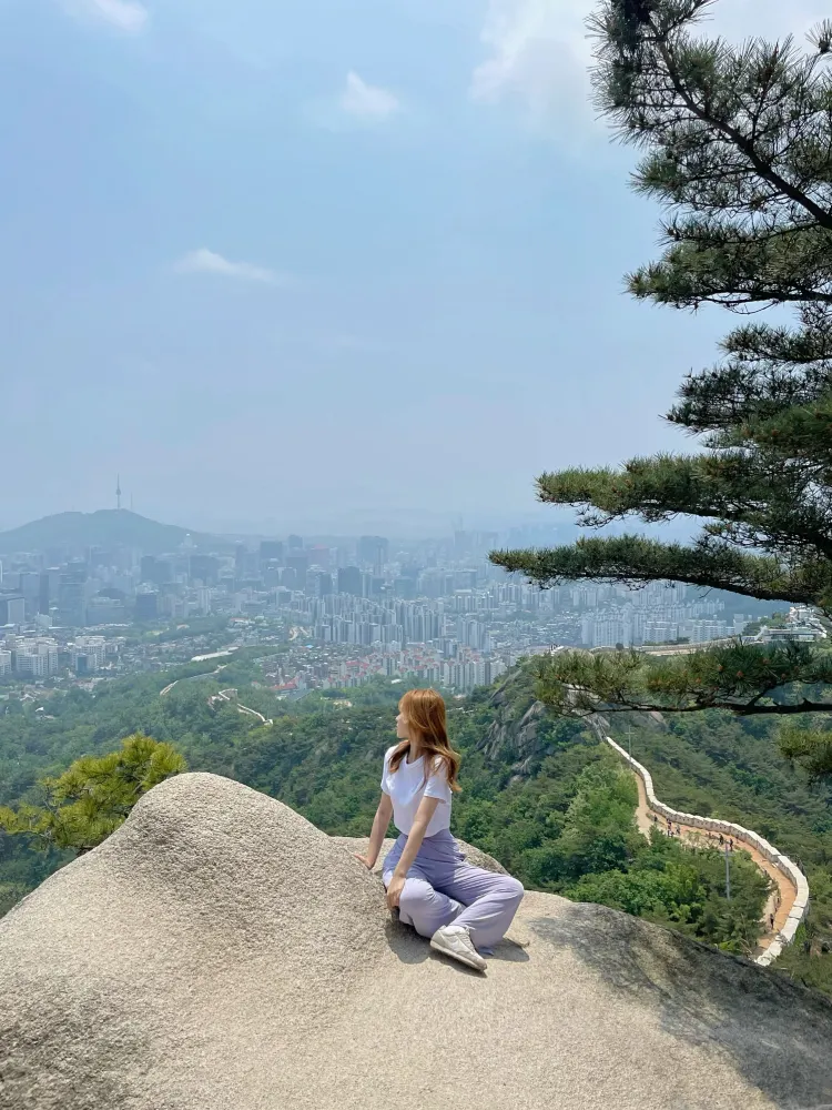 초보자도 후딱 오르기 좋았던 인왕산