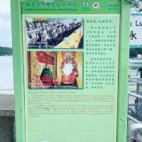 坪洲東灣沙灘及龍母廟