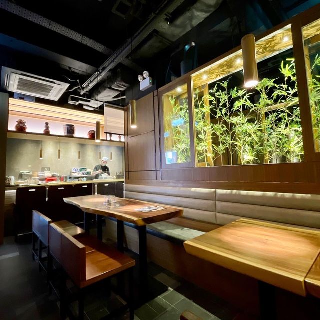 Japanese bamboo forest in a HK restaurant? 