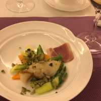 InterContinental Grand Stanford staycation: in-room Chinese dinner