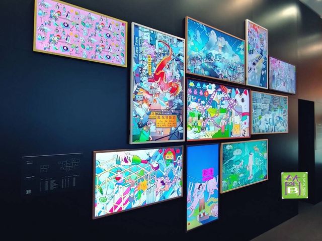 油畫屏幕聯乘香港藝術家展