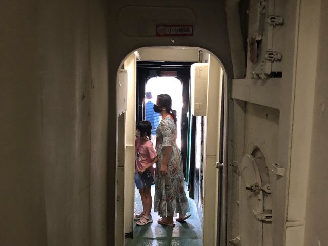 臺南景點  安平定情碼頭德陽艦園區