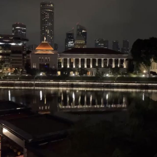 Impressive Night View In Singapore