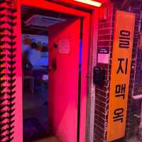 韓国/ソウル【乙支路3街】超ローカル🤍ビール好きの方に行ってほしいお店🍺💕