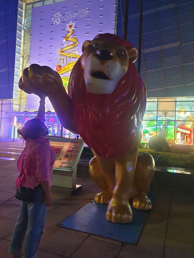 สวนสนุกบนดาดฟ้าที่ห้าง Dream mall ไต้หวัน 🎡