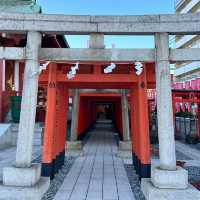 城中特別神社⛩️次守稻菏神社⛩️ 狐狸坐鎮守護😍