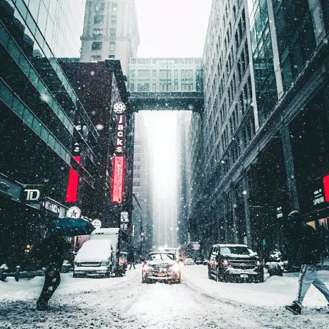 Winter vibes from New York City.