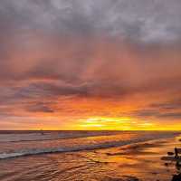 Sunset in Pasir Putih Resort, Pantai Panjang