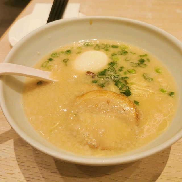 satisfying bowl of ramen