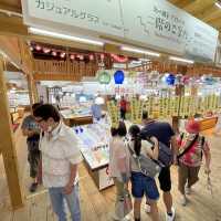 硝子工芸品をお安く「北一硝子アウトレット」