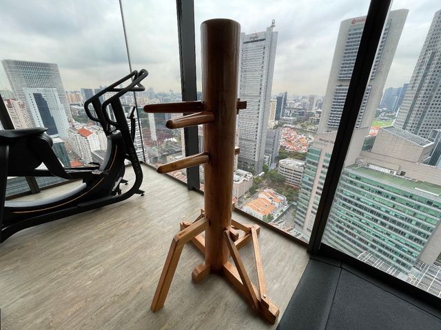 Epic gym in the sky