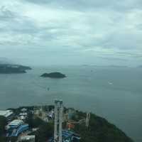 view from Hong Kong ocean park