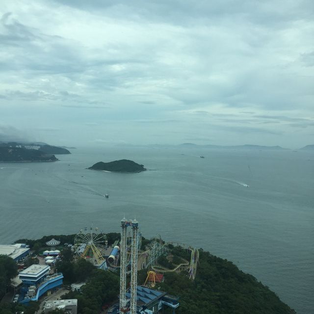 view from Hong Kong ocean park  view from Hong Kong ocean park