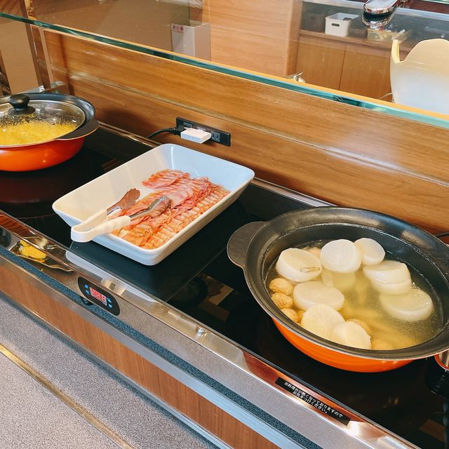 朝食ビュッフェが復活してました！