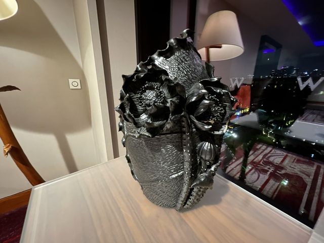 Quirky art sculpture decor