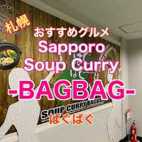 札幌　おすすめグルメ　札幌soup curry -BAGBAG- ばぐばぐのスープカレーに大満足❗️