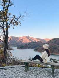 충주호가 보이는 퀸스타운 캠핑장