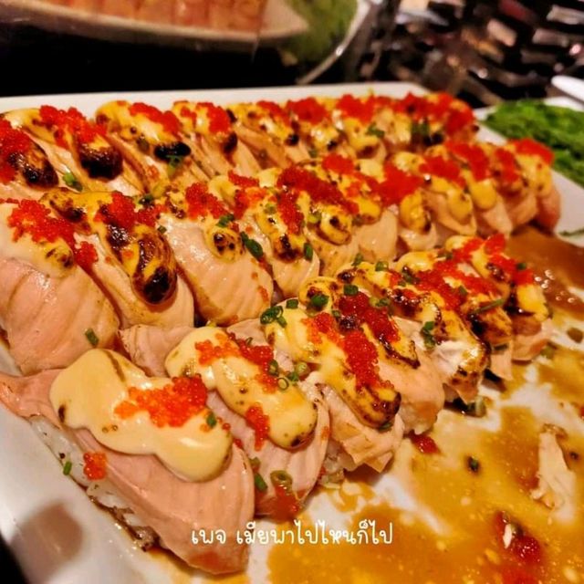 buffet นานาชาติ ฟัวกราส์ วากิว ขาหมู เป็ดปักกิ่ง