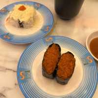 Affordable Sushi($1.10+)satisfy sushi craving