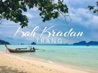 เกาะกระดาน น้ำใส ชายหาดส่วนตัว @ตรัง