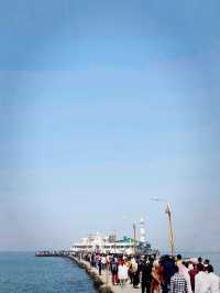 바다위의 Haji Ali Dargah 
