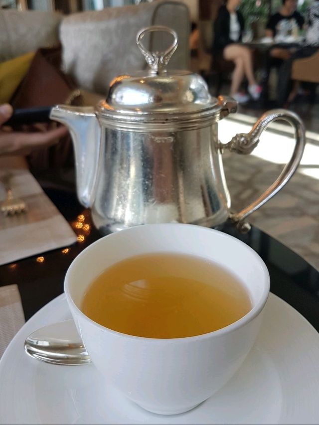 afternoon tea with a Bay view