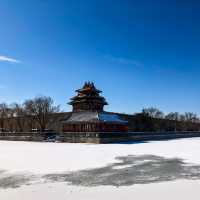 ❄️ A snowy day at the Forbidden City ❄️ 
