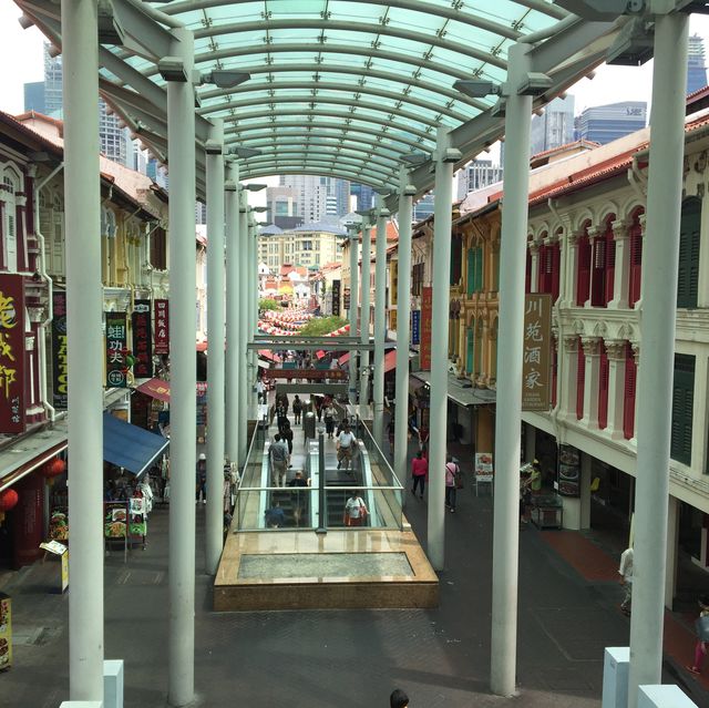 新加坡城市街景：日常生活