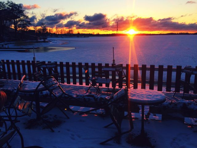 Picturesque Cafe Regatta in Helsinki❄️✈️🇫🇮