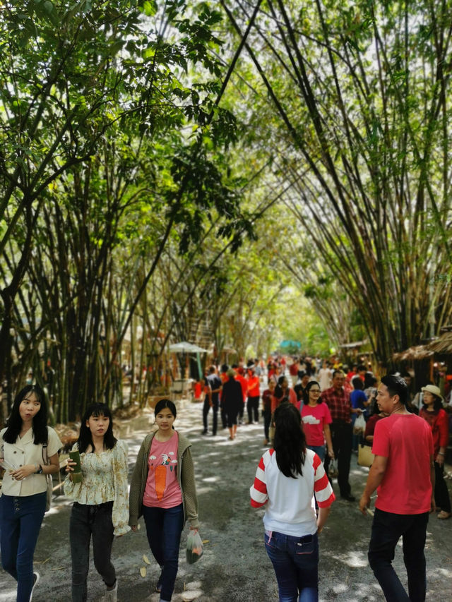 泰國南部帕他仑 竹林市場