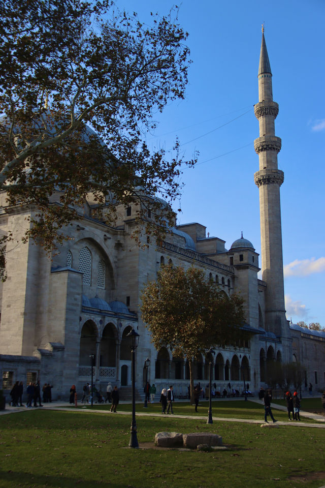 Suleymaniye Mosque in Istanbul, Turkey.