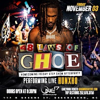 48 LAWS OF GHOE! STEP SHOW AFTERPARTY GHOE FRIDAY! HUNXHO PERFORMING LIVE | One 17 Sofa Bar & Lounge