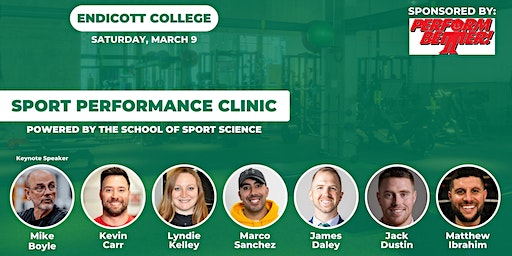 Sport Performance Clinic (Powered by the School of Sport Science) | Endicott College