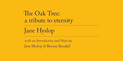 Jane Hyslop, The Oak Tree: a tribute to eternity | Fruitmarket