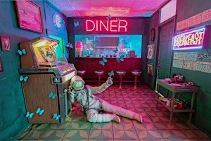 Karen Jerzyk Presents: Retro Diner! | Morgan Self Storage Building
