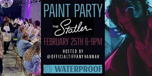 Rooftop Paint N Sip | Waterproof