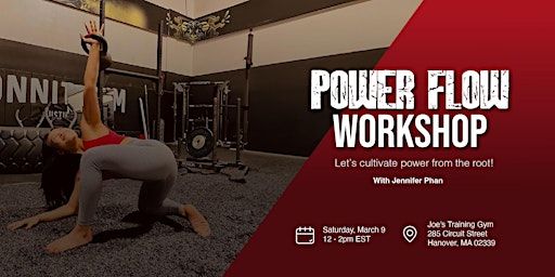 POWERFLOW WORKSHOP | Joe's Training Gym