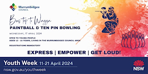 Youth Week - Paintball & Ten Pin Bowling | Project Paintball Wagga