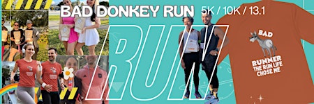 Bad Donkey Run 5K/10K/13.1 ATLANTA | S Peachtree Creek Trail