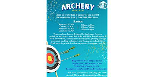 Doral Archery (3 Time Slots)- October | Doral Glades Park