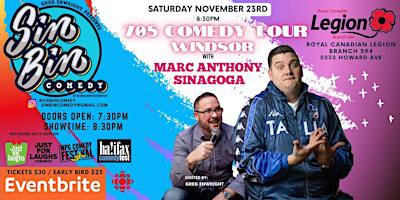 705 Comedy Tour - Windsor with Marc Anthony Sinagoga | Royal Canadian Legion Branch 594