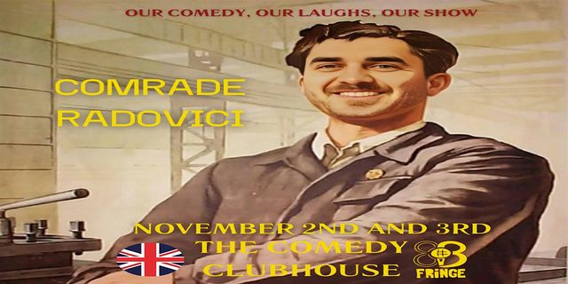 Stefan Radovici: Comrade Radovici • Stand Up Comedy • BCN Fringe • EN | The Comedy Clubhouse