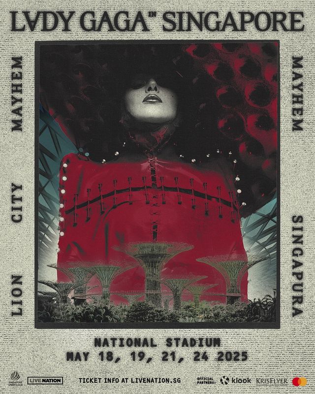 Lady Gaga in Singapore｜演唱會 | 新加坡國家體育場 National Stadium, Singapore