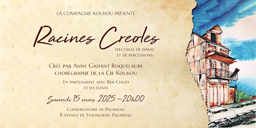 RACINES CREOLES | Conservatoire de Palaiseau