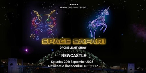 Space Safari Drone Light Show - Newcastle | Newcastle Racecourse
