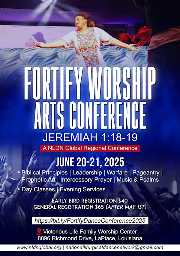FORTIFY WORSHIP ARTS CONFERENCE | Victorious Life Family Worship Center