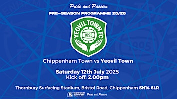 Chippenham Town FC V Yeovil Town FC | Chippenham Town Football Club